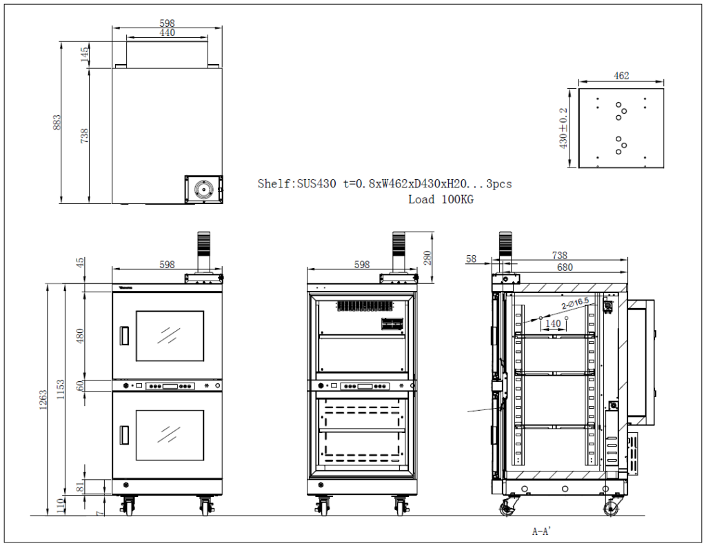 Heated Drying Cabinet